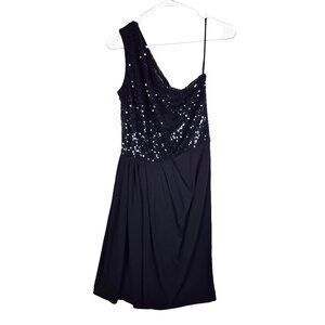 Mack & James Badgley Mischka Women's 4 Black Sequined Dress